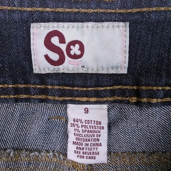 NWOT SO Jean Capri's | sz 9 - Picture 3 of 3